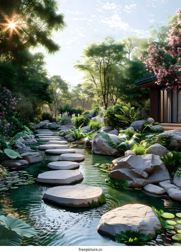 Landscape design renderings