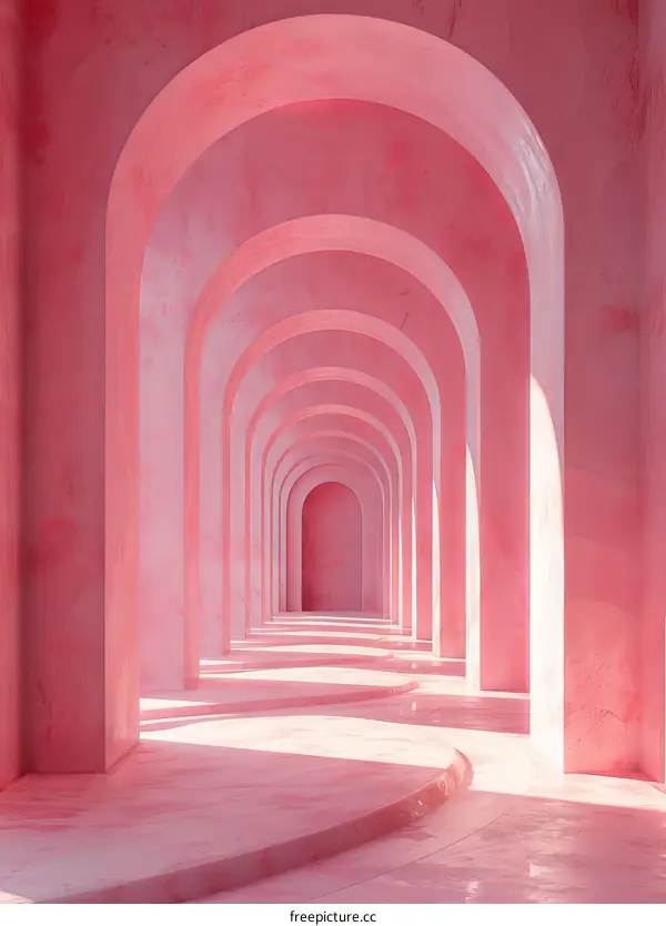 Pink Archway
