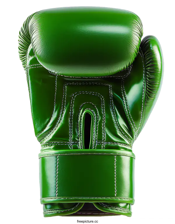 [Transparent Background PNG]High-Quality Green Boxing Gloves