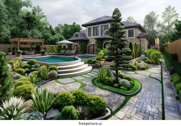 Luxury Modern House and Garden Design