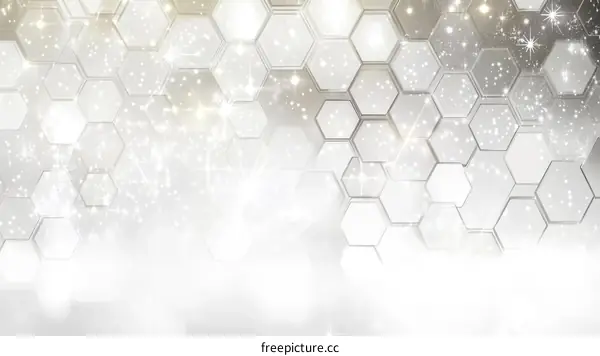 Abstract Geometric Hexagon Pattern Background