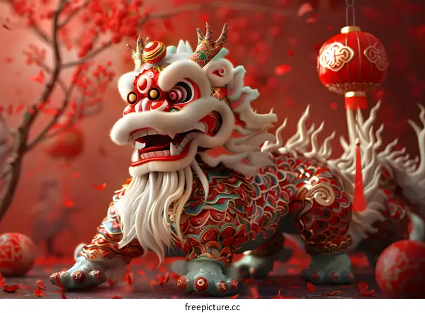 Lion dance