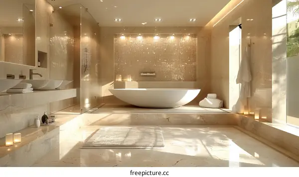 Luxury Modern Bathroom Interior Design