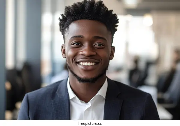 Confident African American Business Professional