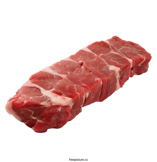 [Transparent Background PNG]Raw Beef Steak for Cooking