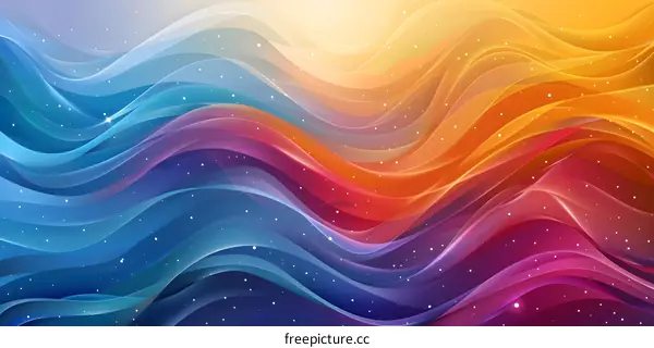 Colorful Wavy