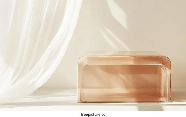 Modern Acrylic Coffee Table Showcase