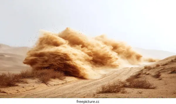 Desert Sandstorm Adventure Race