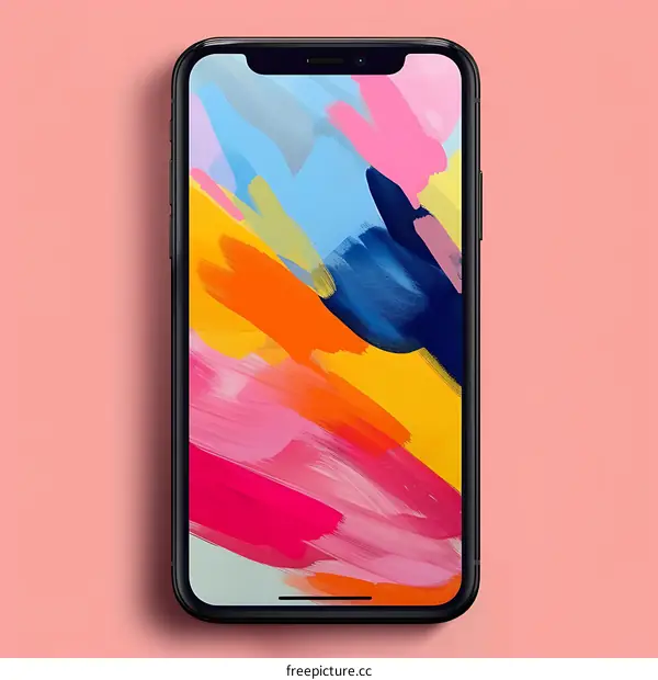 Colorful Abstract Phone Wallpaper