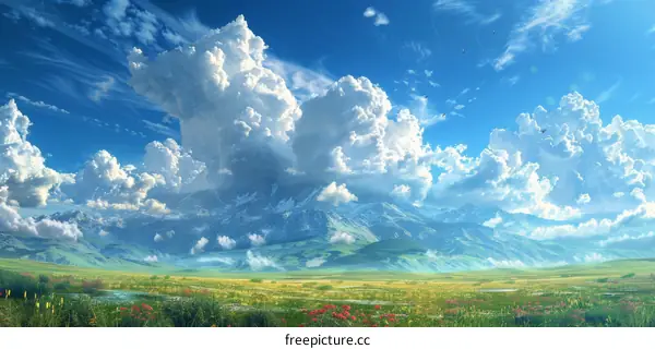 Beautiful Prairie Landscape