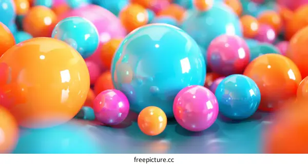 Colorful balls