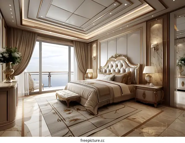 European style bedroom interior design