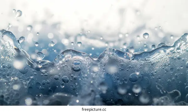 Water Splashing in Slow Motion