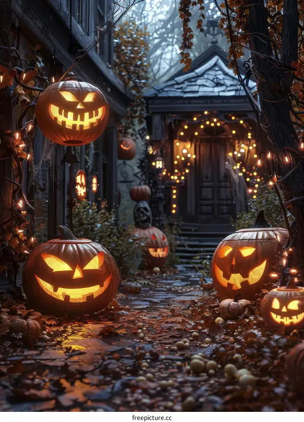 Halloween Jack-o-lantern