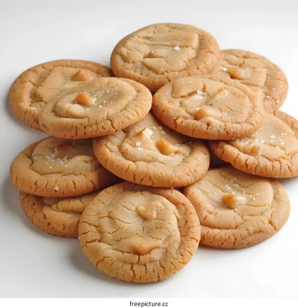 Freshly Baked Peanut Butter Cookies