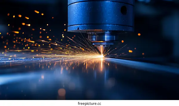 Industrial Laser Cutting Process