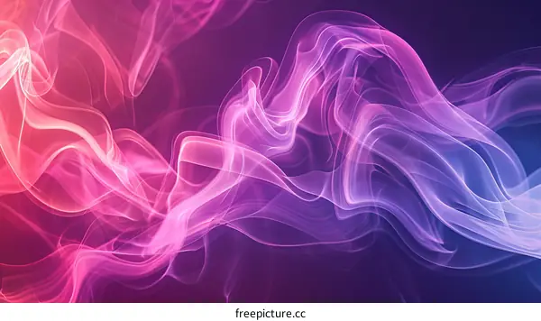 Colorful smoke background