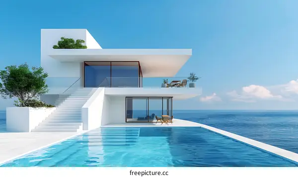 Modern Luxury Beach House with Infinity Pool