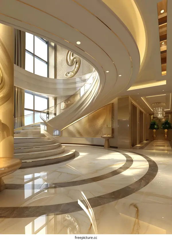 Modern Luxury Staircase Interior Design