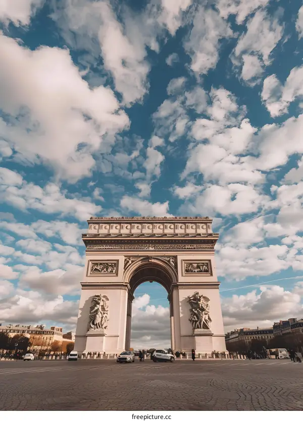 The Arc de Triomphe Paris France Monument Landmark