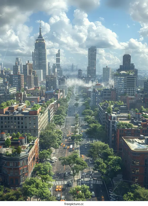 The City of the Future: A Vision of Sustainable Urban Living