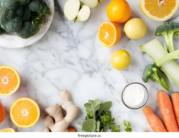 Fresh and Healthy Ingredients for a Delicious Smoothie