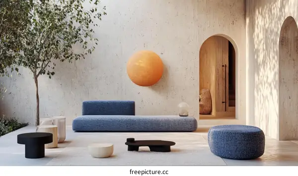 Modern Minimalist Living Room Design