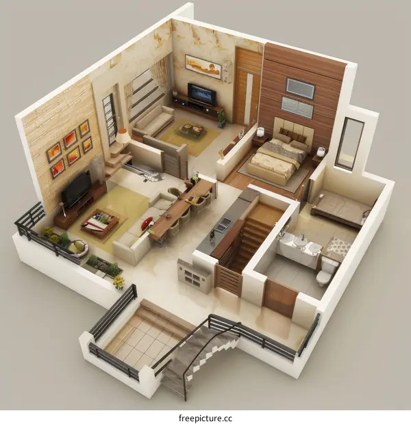 Modern House Floor Plan Design