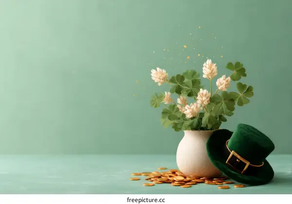 St Patricks Day Festive Arrangement