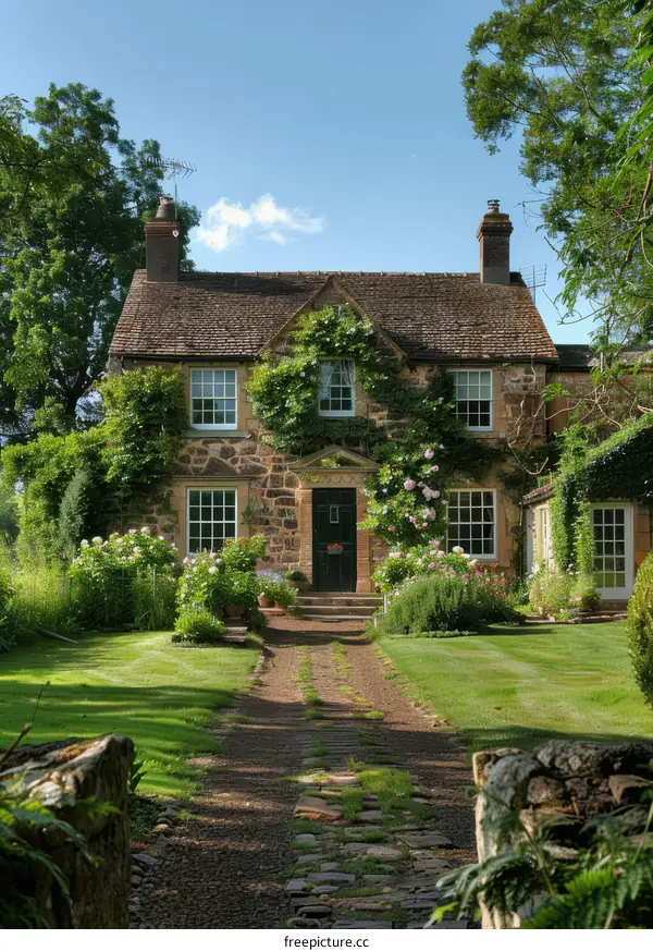Charming Stone Cottage in Scenic Countryside