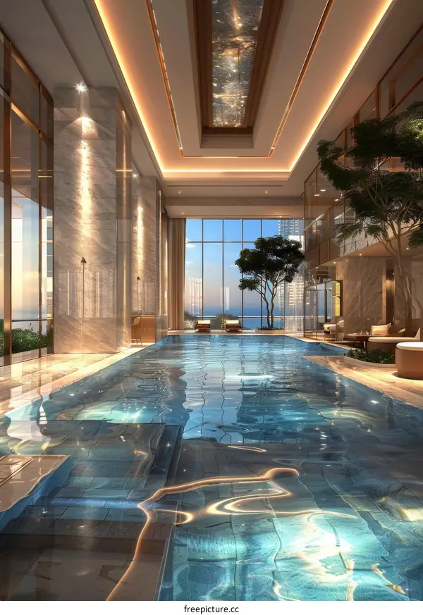 Luxury Swimming Pool Interior Design