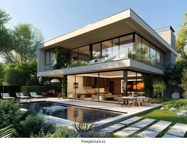 Modern Luxury Villa Exterior Design