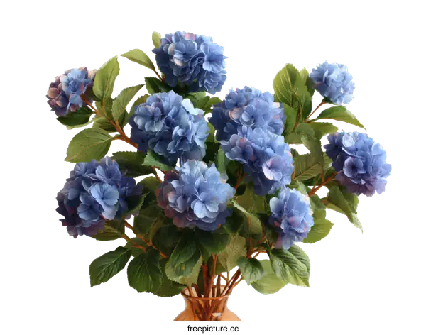 [Transparent Background PNG]Beautiful Artificial Hydrangea Bouquet Arrangement