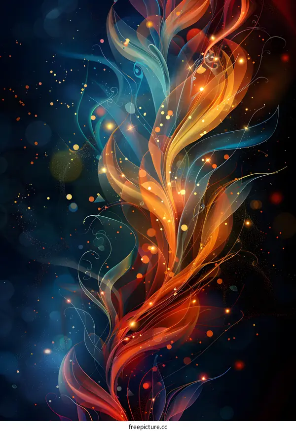 Colorful Flames