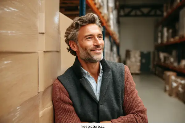 Warehouse Worker with a Positive Attitude