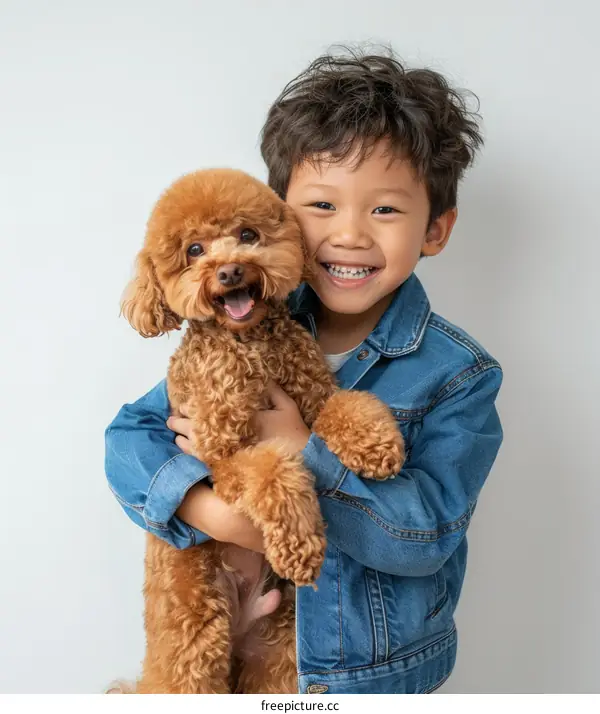 A boy and his best friend