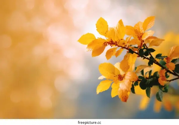 Autumn Leaves in Soft Focus