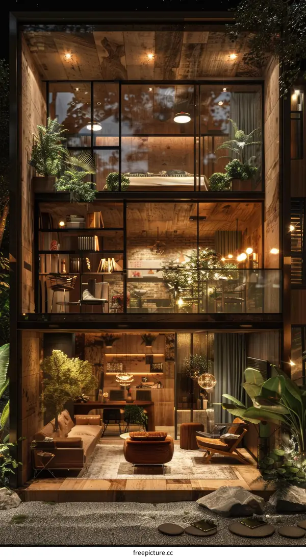 Stylish & Functional Modern Duplex Apartment Interior Design