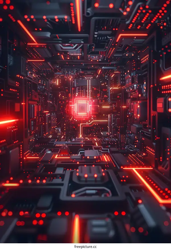 futuristic technology background