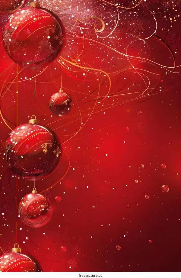 Red Christmas Ornament