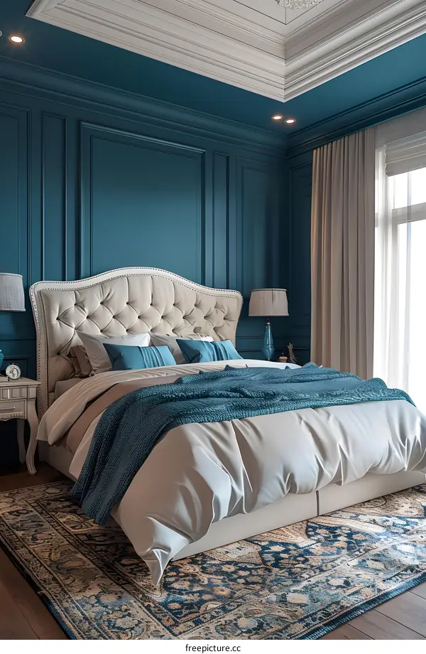 Exquisite European-style Bedroom Interior Design Renderings