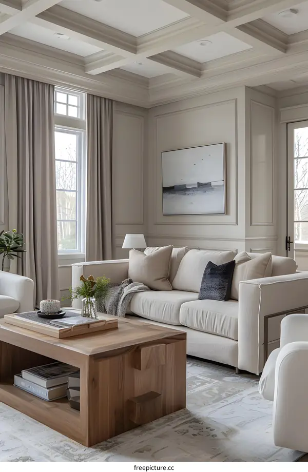 Modern Minimalist Living Room