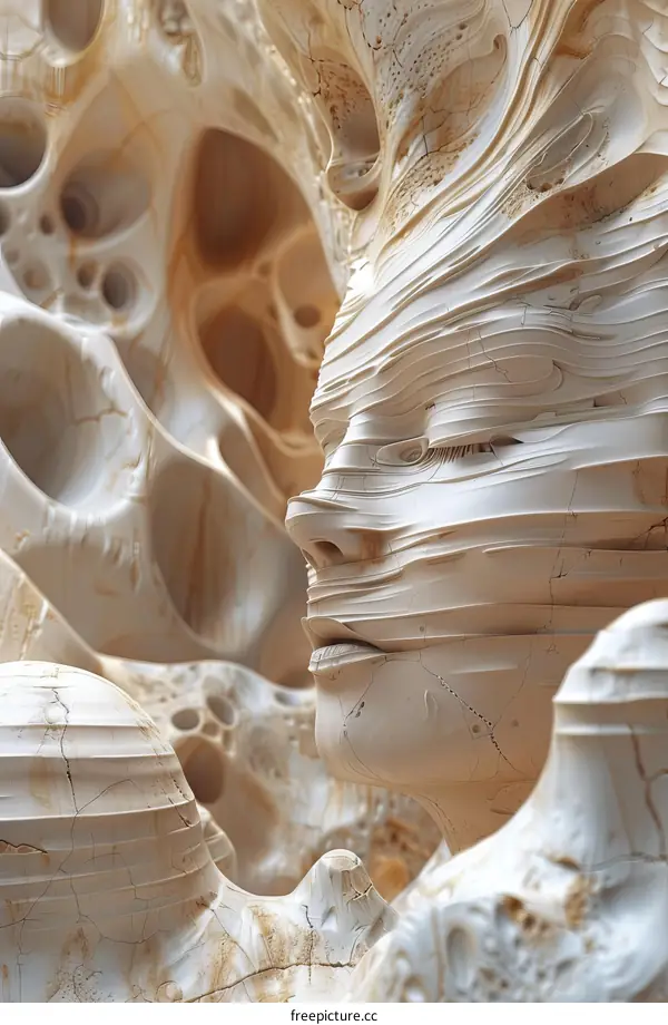 Art: A Face from Stone