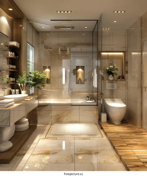 Modern Luxury Bathroom Interior Design