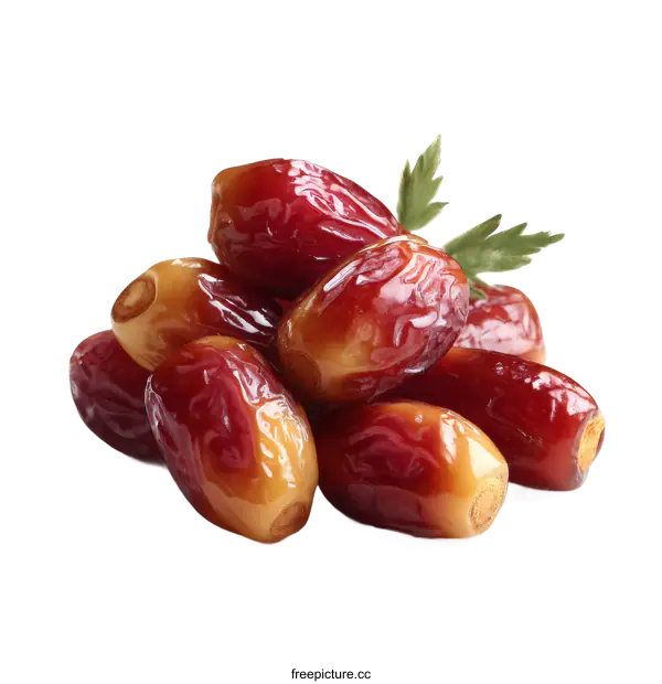 [Transparent Background PNG]Close Up of Sweet Dates