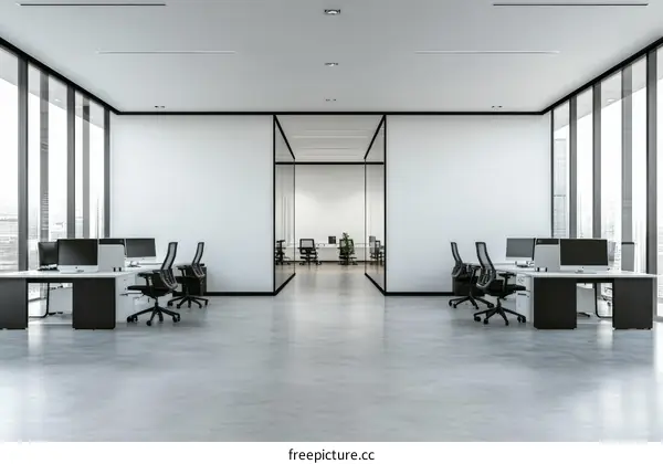 Modern Office Interior Design with Contemporary Style