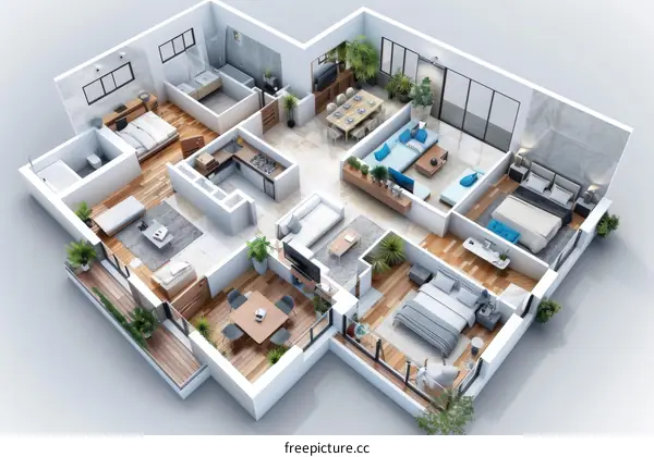 Modern & Stylish Apartment Interior Designs