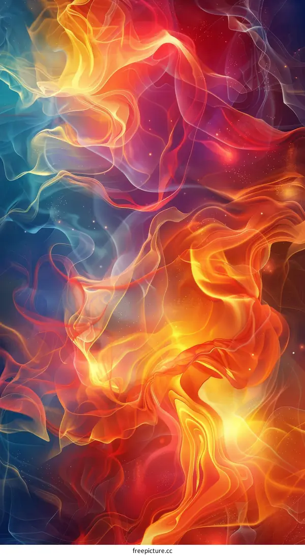 Abstract Fire and Ice Design: Energy and Motion