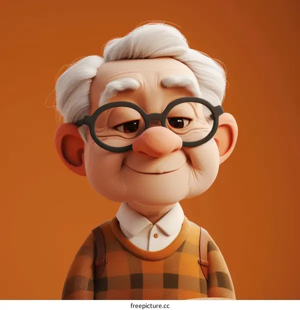 Portrait of an elderly man