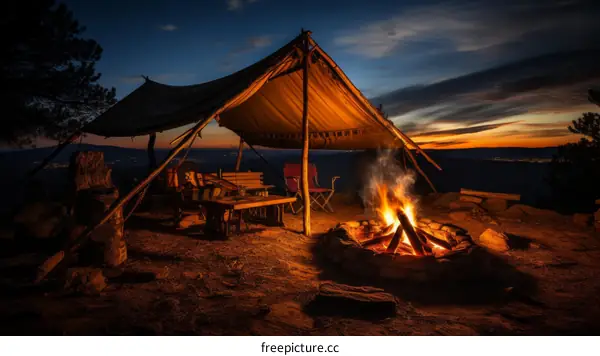 Camping Under the Stars